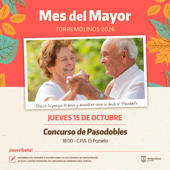 El Mes del Mayor incluye un concurso de pasodobles