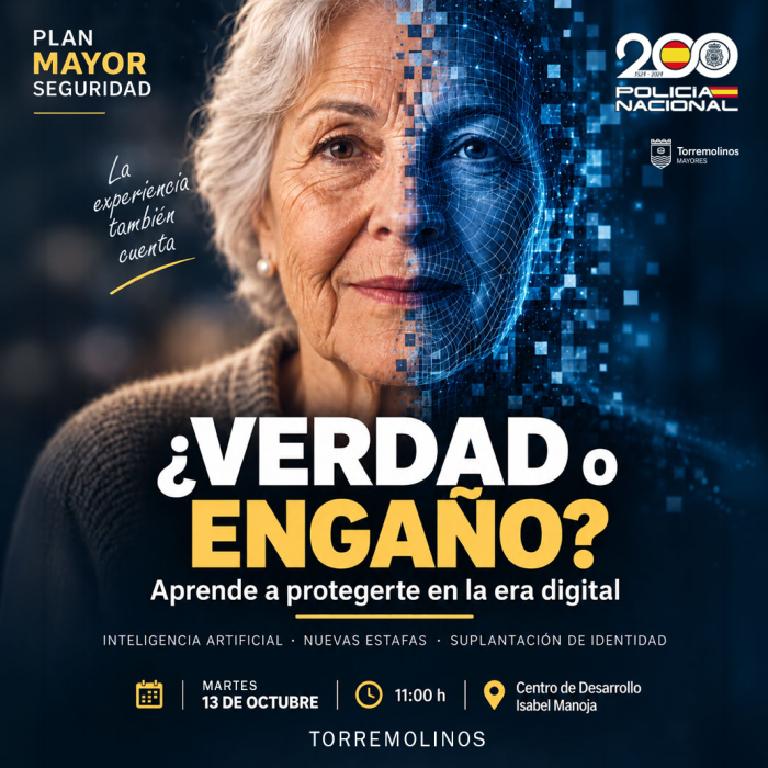 Los mayores aprenderán a utilizar internet de forma segura en una charla con la Policía Nacional