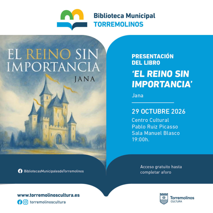 El centro cultural acoge la presentación del libro ‘El reino sin importancia’