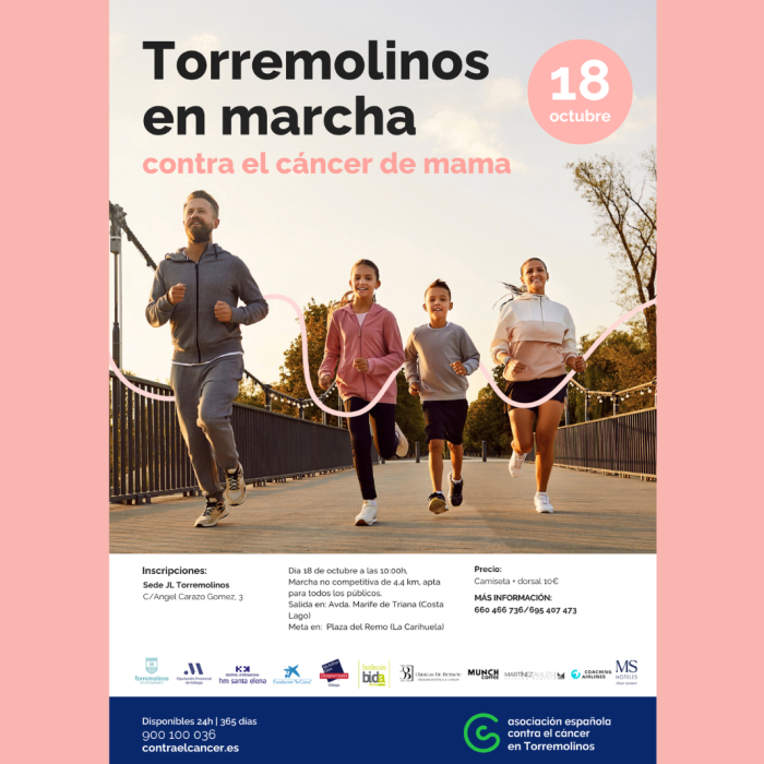La Marea Rosa recorrerá Torremolinos el próximo 18 de octubre