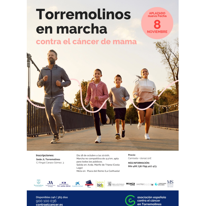 La Marea Rosa recorrerá Torremolinos el próximo 8 de noviembre