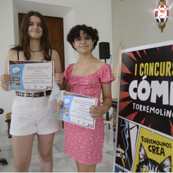 El área de Cultura de Torremolinos entrega los premios del I Concurso de Cómics